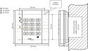 ZAMEK SZYFROWY ROGER WEW. SL2000B