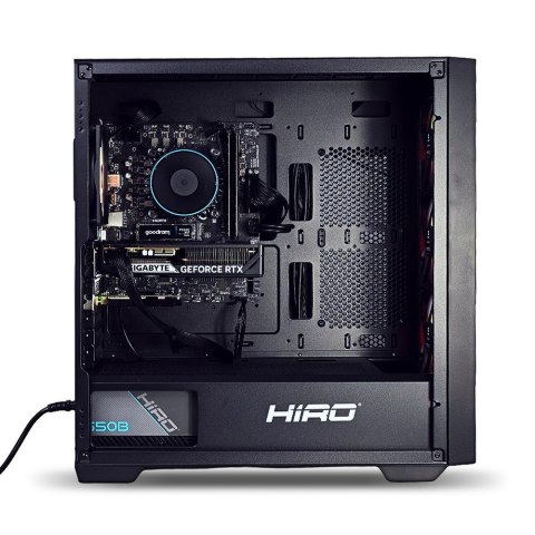 Komputer HIRO Wildcat AMD Ryzen 5 8400F, RTX 3050 6GB, 16GB RAM, 1TB SSD, WIFI, W11H
