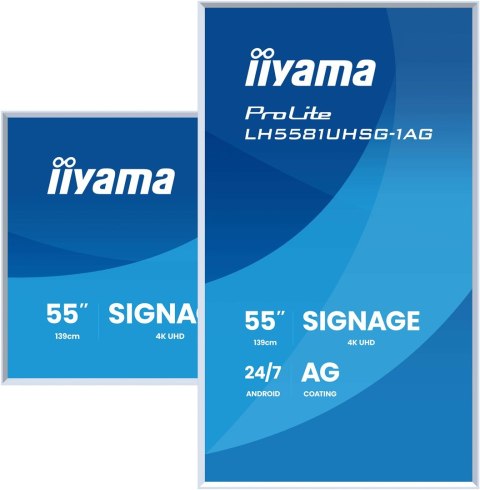 Monitor IIYAMA 139.0cm(55") LH5581UHSG-1AG 16:9 2xHDMI+USB-C