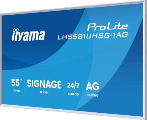 Monitor IIYAMA 139.0cm(55") LH5581UHSG-1AG 16:9 2xHDMI+USB-C
