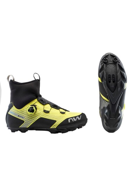 Buty rowerowe NORTHWAVE Celsius Xc Arc. Gtx ĹĽĂłĹ‚ty/czarny - 45