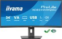 Monitor iiyama XCB3494WQSU-B1 34" - Płaski ekran - 86,4 cm