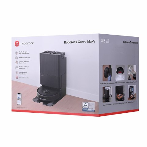 Robot sprzątający Roborock Qrevo MaxV (czarny)