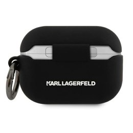 Karl Lagerfeld KLACAPSILCHBK AirPods Pro cover czarny/black Silicone Choupette