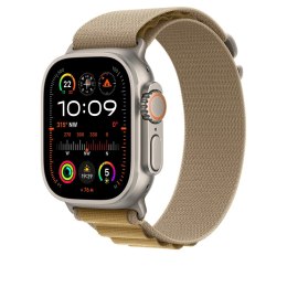Pasek Alpine Loop Armband do Apple Watch Ultra 49mm Mandel / Titan natur (S)
