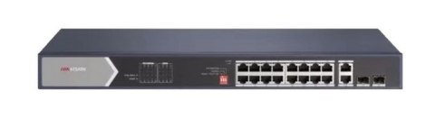 Hikvision DS-3E0520HP-E łącza sieciowe Nie zarządzany Gigabit Ethernet (10/100/1000) Obsługa PoE Niebieski