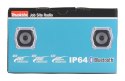 Radio DMR108N, tinka beveik visi Makita akumuliatoriai 7,2 - 18V, galimybe prijungti, Bluetooth i USB