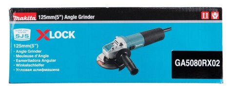 Szlifierka kątowa Makita GA5080RX02 X-Lock (GA5080RX02)