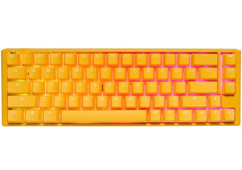 Ducky One 3 Yellow SF klawiatura Gaming USB QWERTY US English Żółty