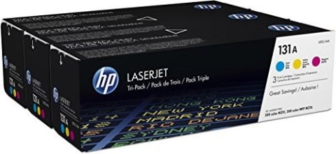 TONER CARTRIDGE 131A C/Y/M/TRIPLE PACK