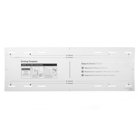 MONTIS UCHWYT DO TELEWIZORA 37"-105" MAX-75KG MT162 DENALI / CZARNY BIG SCREEN TV.