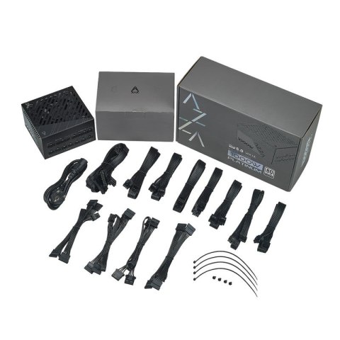 Azza Platinium moduł zasilaczy 1000 W 20+4 pin ATX ATX Czarny