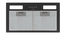 CATA 02030408 okap kuchenny Naścienny Czarny, Stal nierdzewna C 645 m3/h