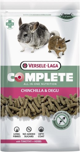 VERSELE LAGA Chinchilla & Degu Complete - pokarm dla szynszyli i koszatniczek 1,75kg