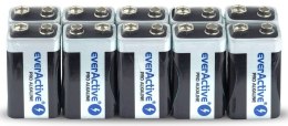 Baterie EVERACTIVE Alkaliczna PP3 (9V, 6LR61, 6F22, 6R61) 650mAh 10 szt. EV6LR61PRO-10PAK
