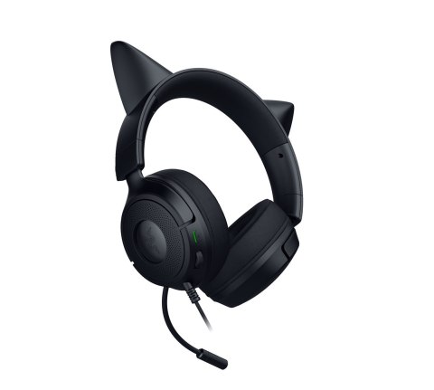 Zestaw słuchawkowy Razer Gaming Kraken Kitty V3 X Przewodowe Nauszne Mikrofon Czarny