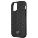 Mercedes MEHCP12LSPSBK iPhone 12 Pro Max 6,7" czarny/black hardcase Leather Quilted Embossed