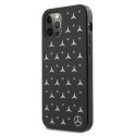 Mercedes MEHCP12MESPBK iPhone 12/12 Pro 6,1" czarny/black hardcase Silver Stars Pattern