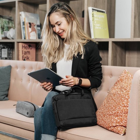 DICOTA Slim Eco MOTION 14 - 15.6" 39,6 cm (15.6") Aktówka Czarny