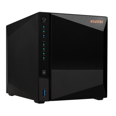 NAS Asustor AS3304T v2; Tower; 4x (3.5" SATA HDD/ 2.5" SSD); Realtek RTD1619B, 2GB DDR4, 1x 2.5GbE, 3x USB 3.2