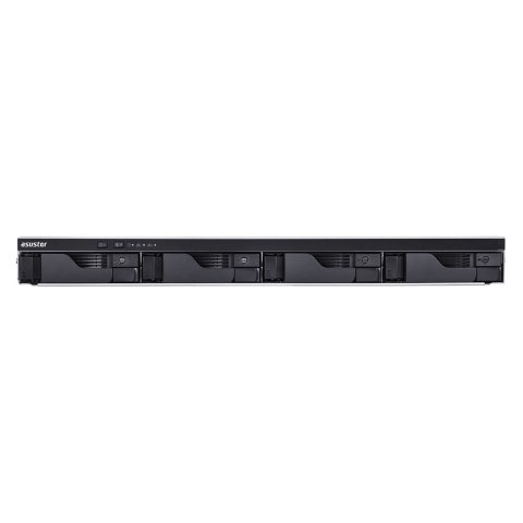 NAS Asustor Lockerstor 4RS AS6504RS, 1U rack, 4x (3.5" SATA HDD/ 2.5" SSD), Intel ATOM C3538, 8GB DDR4 SODIMM (Max.128GB), 1GbE 