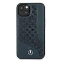 Mercedes MEHCP13MCDONA iPhone 13 6,1" granatowy/navy hardcase Leather Perforated Area