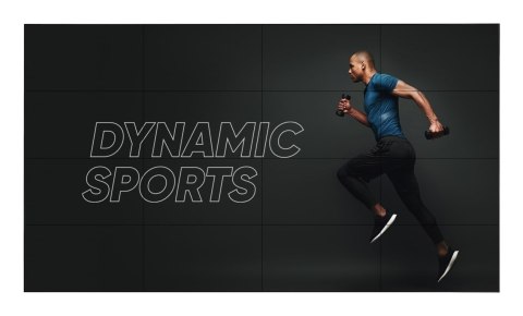 LG 49VL5PJ-A signage display Panorama 124,5 cm (49") 500 cd/m2 Full HD Czarny 24/7