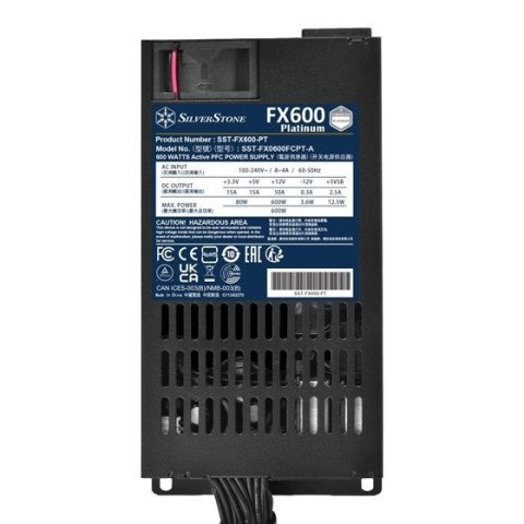 Zasilacz PC SST-FX600-PT, PC-Netzteil