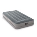 Materac dmuchany jednoosobowy 191x99x30 cm z wbudowaną pompką elektryczną INTEX 64112
