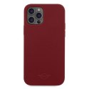 Mini MIHCP12MSLTRE iPhone 12/12 Pro 6,1" czerwony/red hard case Silicone Tone On Tone