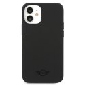 Mini MIHCP12SSLTBK iPhone 12 mini 5,4" czarny/black hard case Silicone Tone On Tone