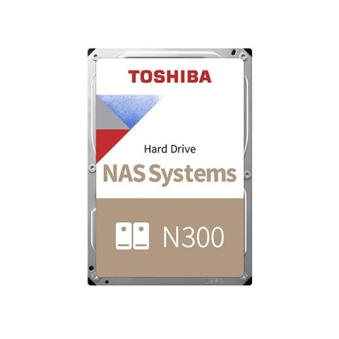 Dysk Toshiba 8,9 cm (3,5") 4 TB SATA3 NAS N300 7200 obr./min wewnętrzny luzem