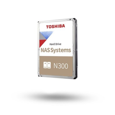 Dysk Toshiba 8,9 cm (3,5") 4 TB SATA3 NAS N300 7200 obr./min wewnętrzny luzem