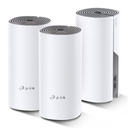 TP-Link Deco E4 (3-pack) Dual-band (2.4 GHz/5 GHz) Wi-Fi 5 (802.11ac) Biały, Szary 2 Wewnętrzne