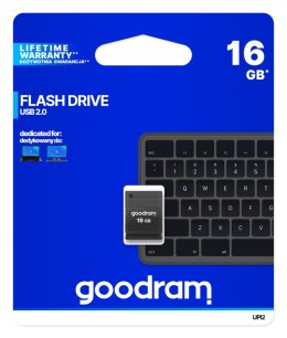 Pendrive GOODRAM UPI2 16 GB Czarny (16 GB /USB 2.0 /Czarny )