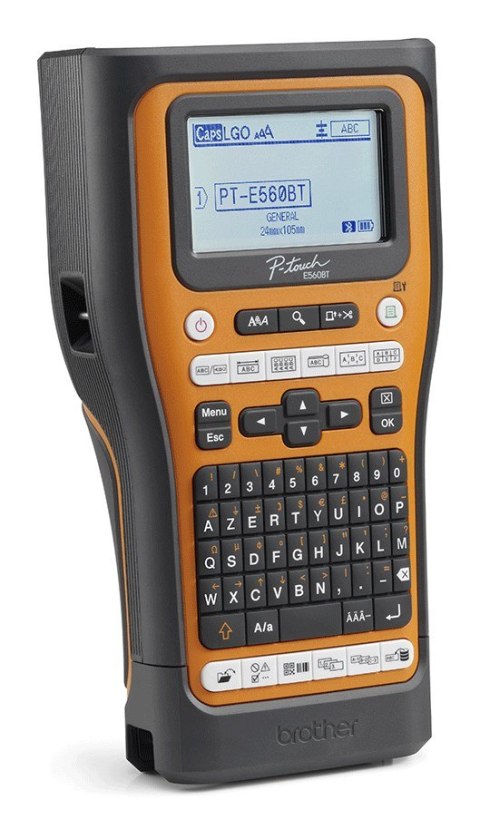 Brother PT-E560BTVP drukarka etykiet Termotransferowy 180 x 180 DPI 20 mm/s Przewodowy i Bezprzewodowy HSE/TZe Bluetooth QWERTZ