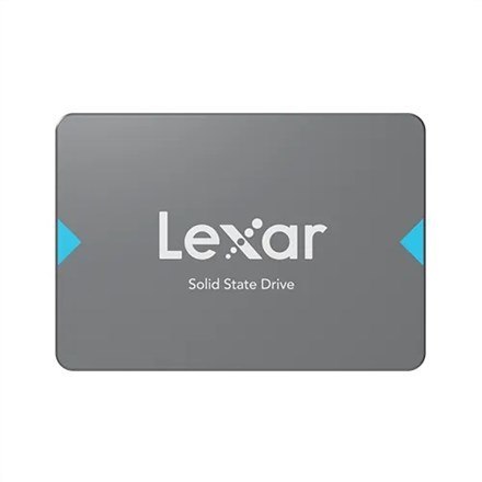 Dysk SSD Lexar NQ100 z pojemnością 2000 GB, format 2,5 cala, interfejs SATA III, prędkość odczytu 550 MB/s