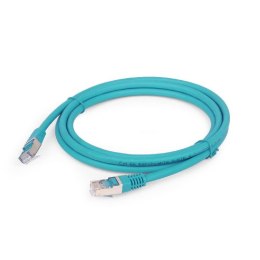 GEMBIRD S/FTP Kat. 6A 0.5 m Zielony 0.5 Patchcord