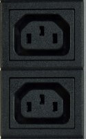 GEMBIRD LISTWA ZASILAJĄCA RACK (PDU) 10 GNIAZD C13, 1U, 16A, WTYK C20, 2M