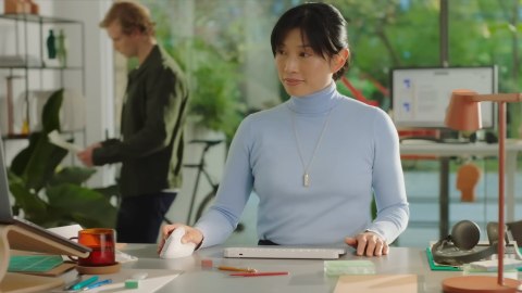 Mysz Logitech Lift Vertical White