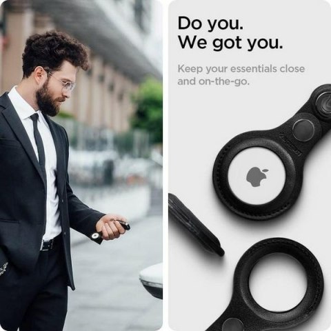 Spigen Apple AirTag Valentinus czarny /black AMP01826