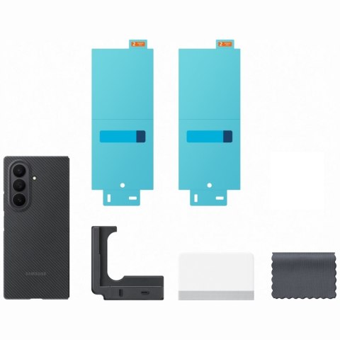 Etui Samsung Carbon Shield Case do Galaxy Z Fold7 czarny