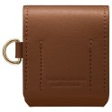 Spigen La Manon AirPods Case PU Leather brązowy/brown 074CS26378
