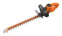 Black & Decker Black + Decker Elektro-Heckenschere (500W, 50 cm Schwertlänge, 22 mm Schnittstärke, Bügel-Zweithandgriff und tran