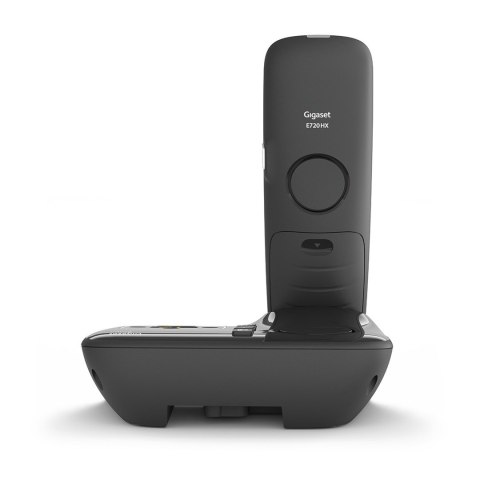 Gigaset E720A Telefon analogowy/DECT Nazwa i identyfikacja dzwoniącego Czarny