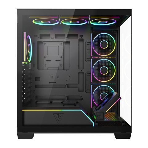 MODECOM OBUDOWA VOLCANO STELLAR PLUS ARGB MIDI 8F BLACK