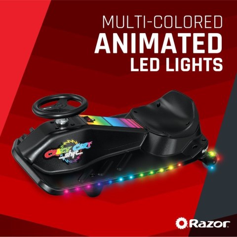 Razor CRAZY CART Shift Lightshow Lithium - Pojazd elektryczny do driftu