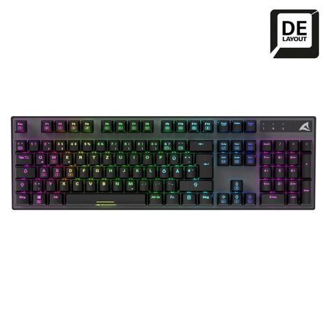 Klawiatura mechaniczna SKILLER SGK20 BLACK SWITCH-RED/RGB
