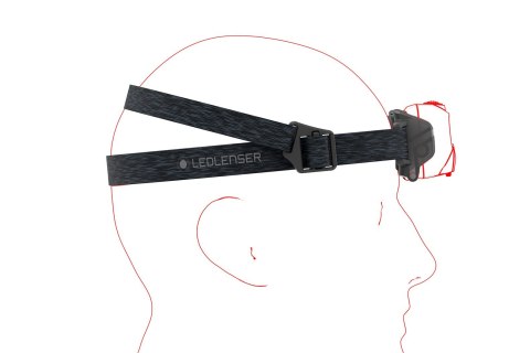 Latarka Ledlenser HF6R Core Black