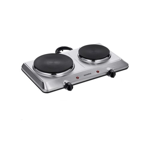 SEVERIN DK 1014 płyta kuchenna Stal nierdzewna Blat 45.5 cm Płyta uszczelniona 2 stref(y)